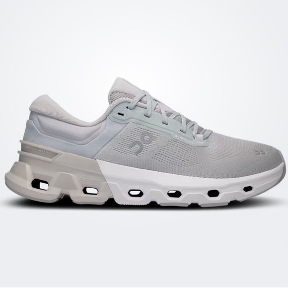 On Running Shoes - On Running Cloud Flyer 5 Shoes Sneakers Gray Glacier Wolf White Size 8.5